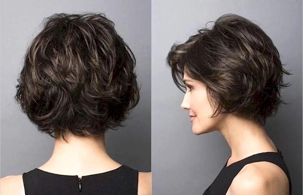 Graduated bob bob bob haircut Asymmetry