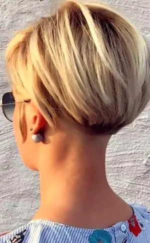 Bob Kaskad Pixie haircut