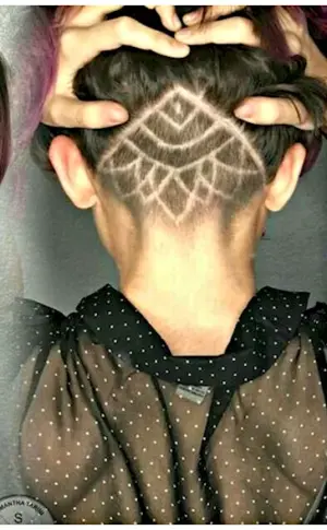Bob bob with shaved nape