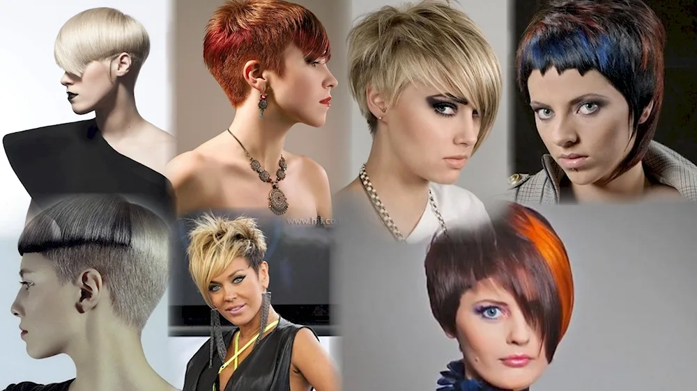 Frankie Sandford short haircut