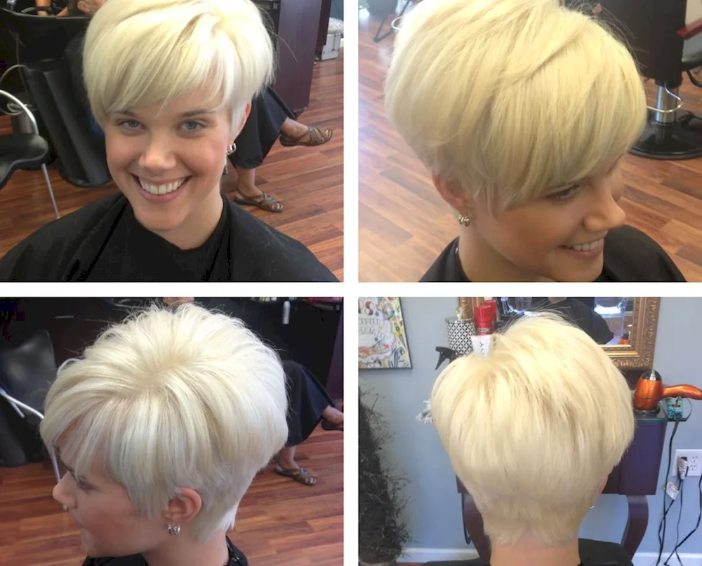 Bob- Pixie with asymmetry haircut