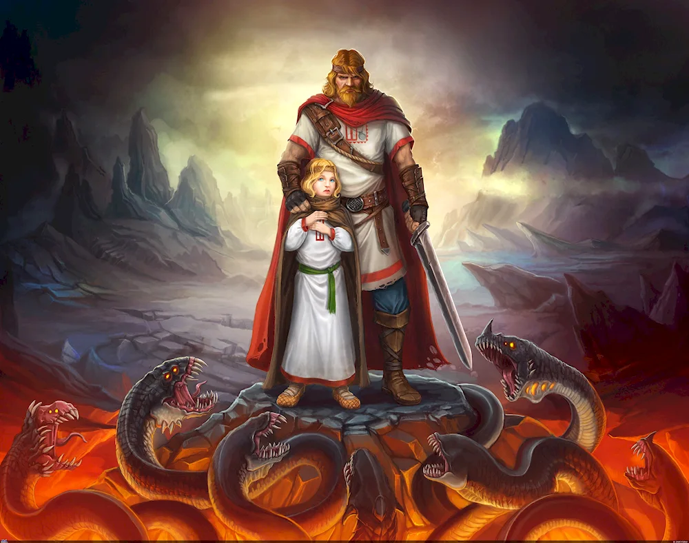 Perun God Boris Olshansky