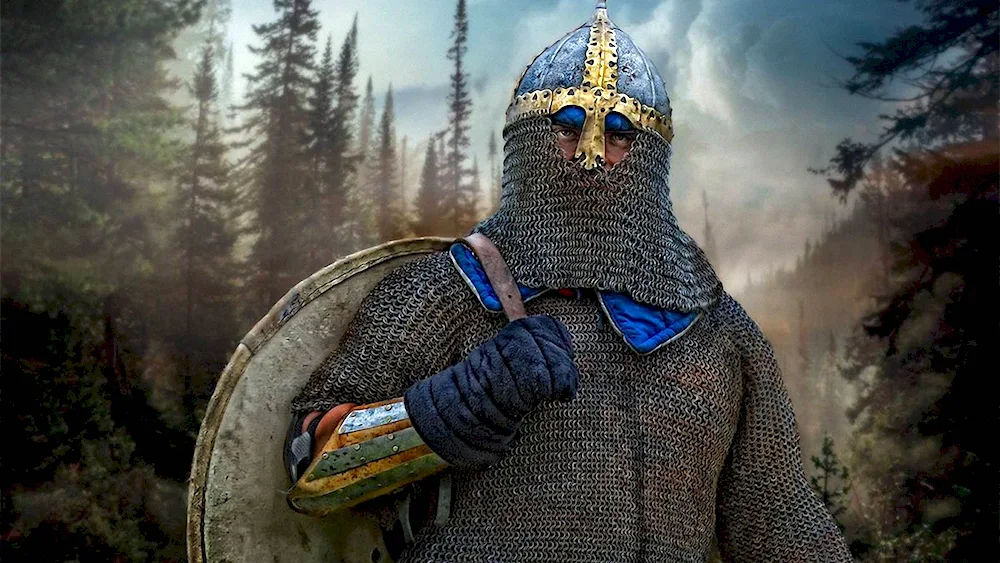 Bogatyr Vityaz warrior druzhinnik
