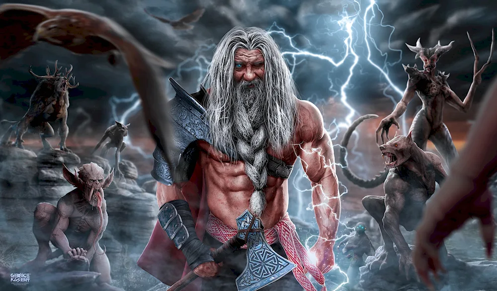 Gods Svarog Perun Veles