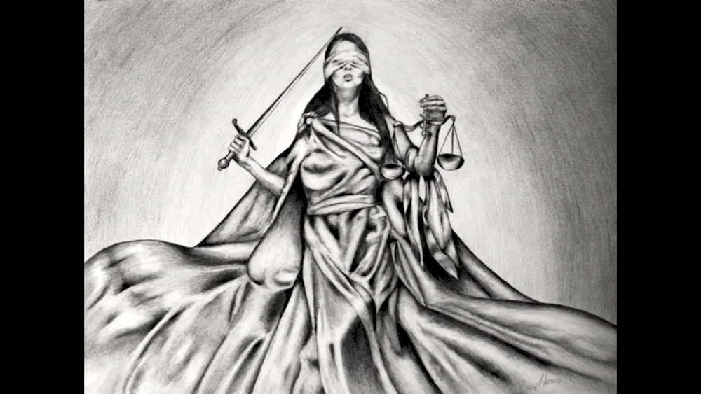 The Goddess of Justice Themis