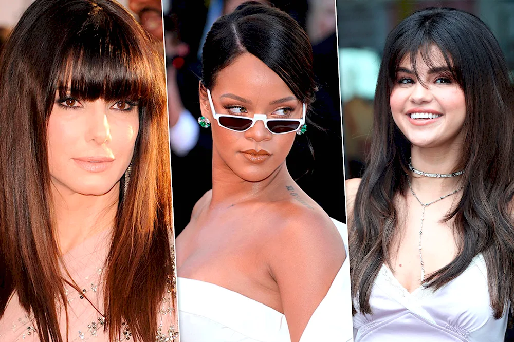 Beautiful women's faces