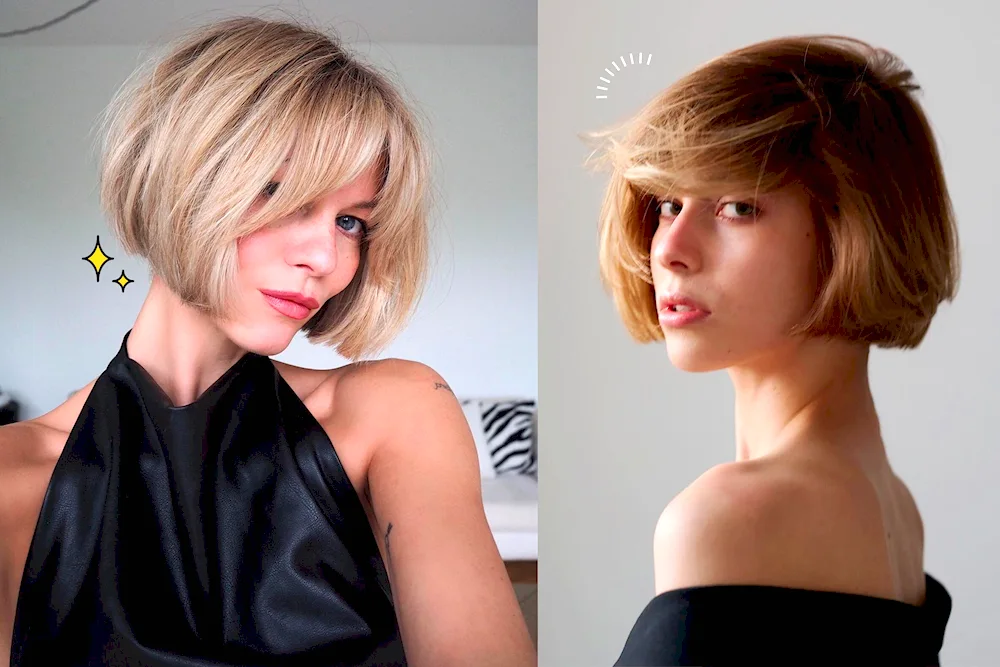 Sideways haircut