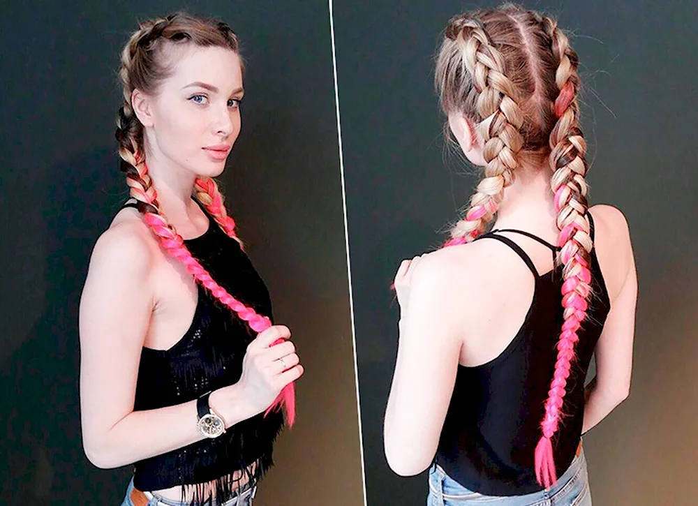 Boxer braids with kanekalon 2022