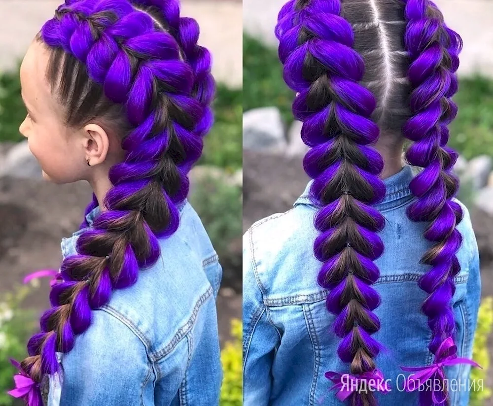 Kanekalon 4 braids