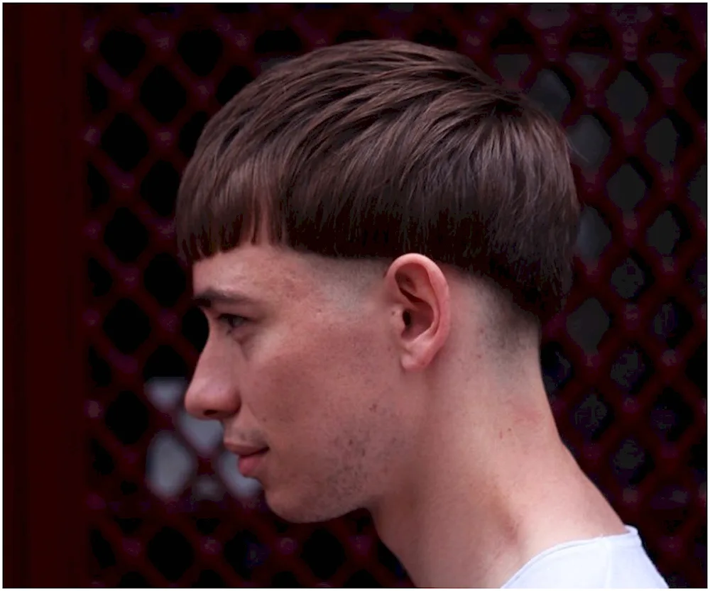 Bowl Cut men's haircut