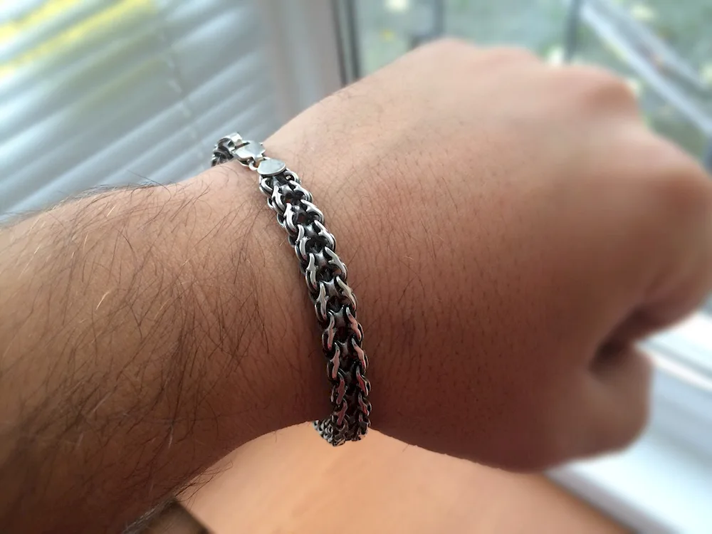 Silver bracelet RAMZES silver