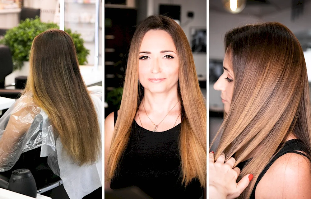 Balayage ombré shatush