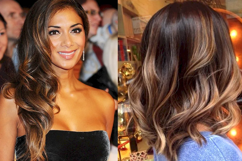 Brazilian hair colouring Shatush 2022