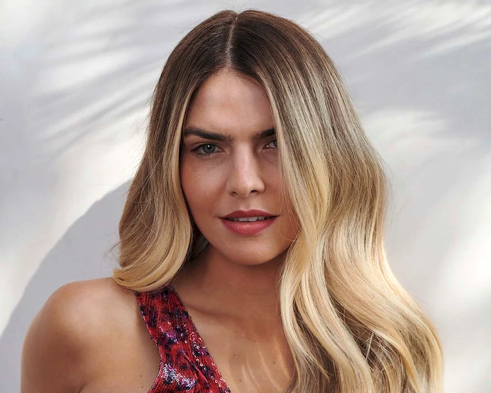 Brazilian hair colouring shatush colouring