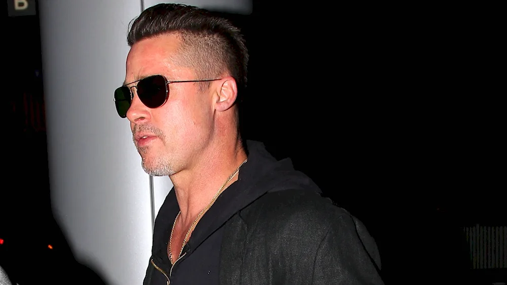 Brad Pitt Undercut