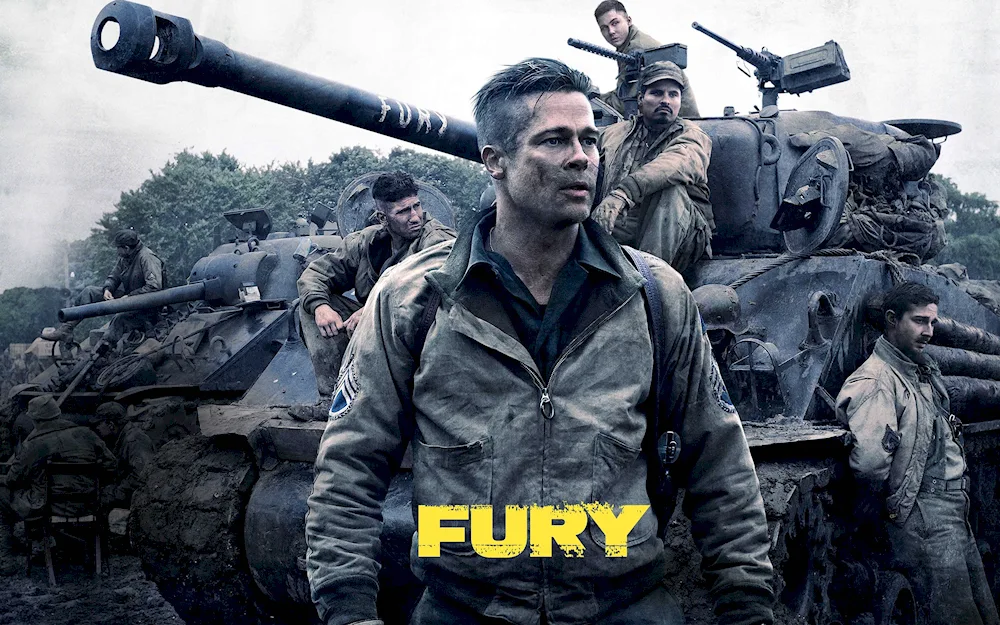 Brad Pitt Fury