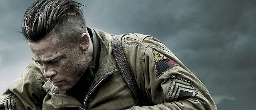 Brad Pitt Fury 2014