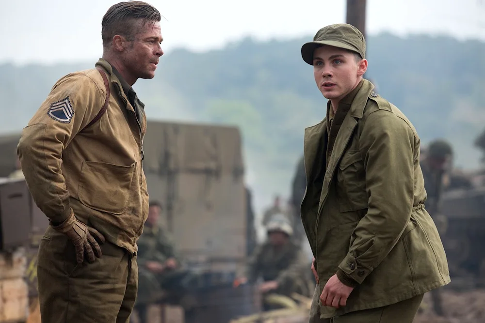 Brad Pitt Fury 2014