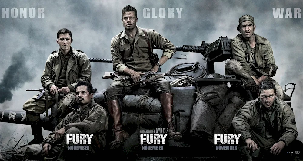 Brad Pitt fury