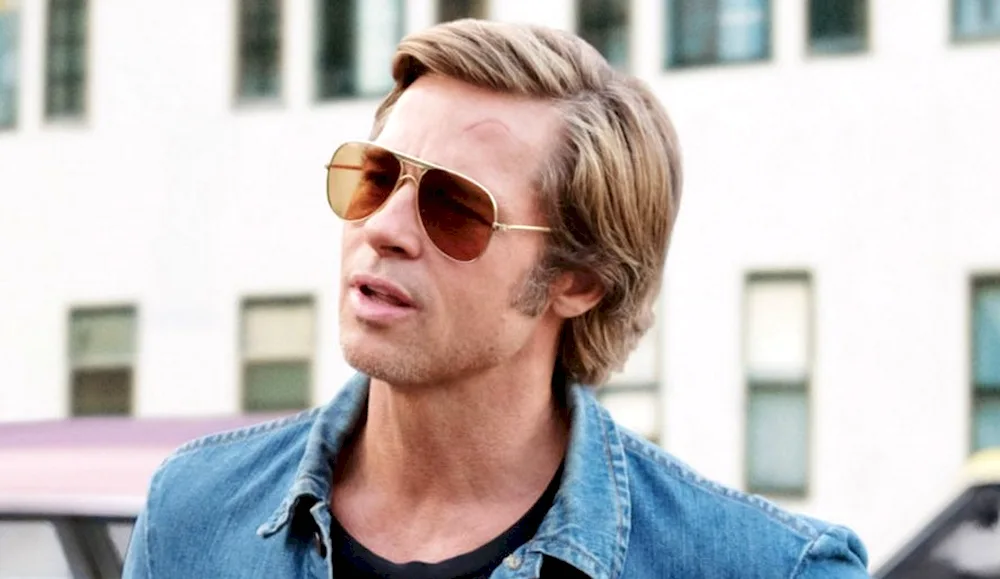 Brad Pitt rage hairstyle