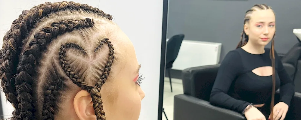 Afro braids Karl Gallagher