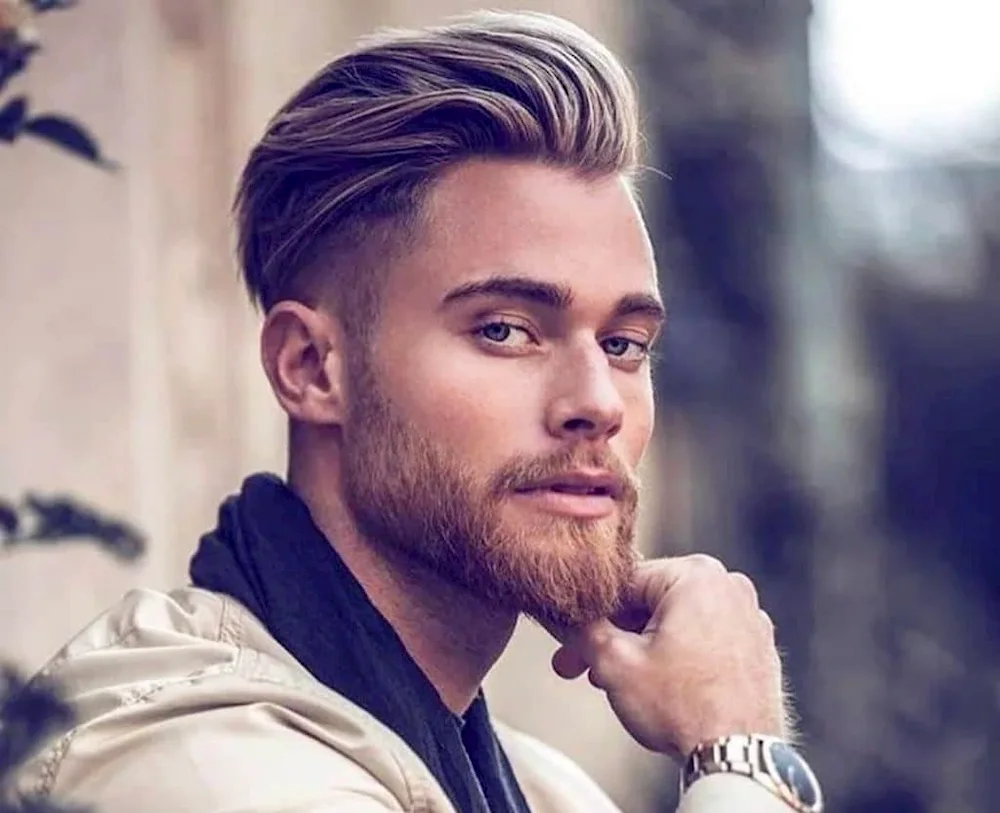 Creative men's haircuts