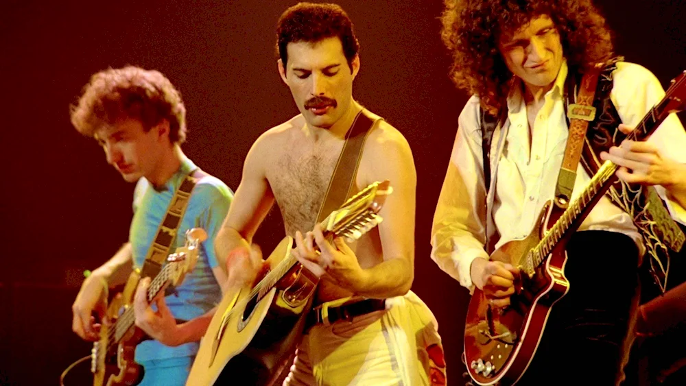 British rock band. Queen