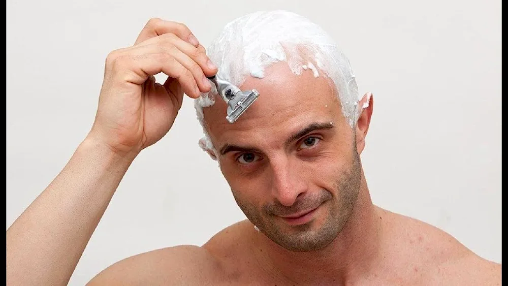 Shave bald