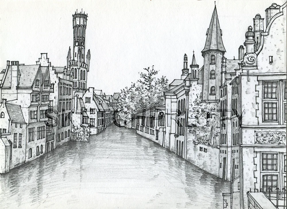 Brugge sketch