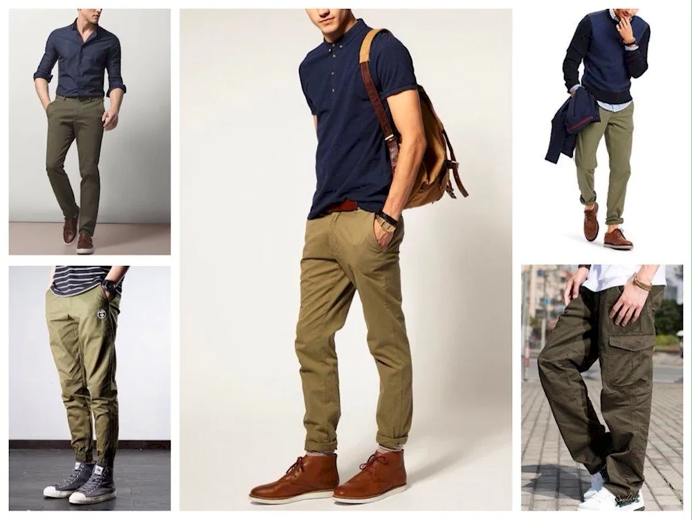 Khaki khaki kargo pants