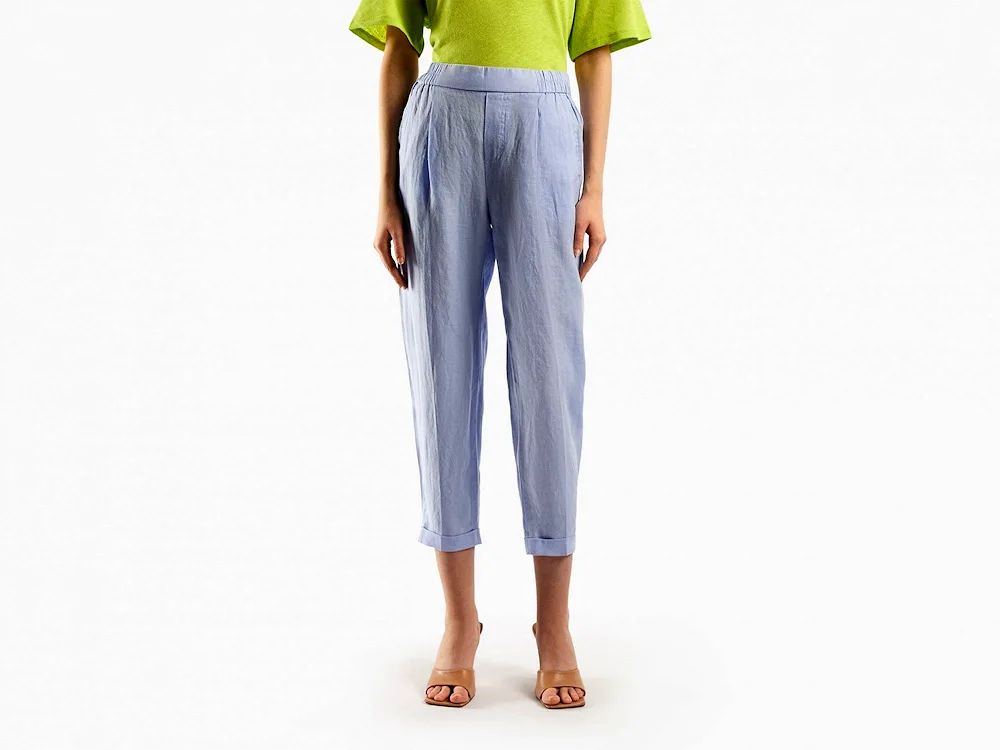 Linen trousers United of Colors of Benetton 48y5df01a