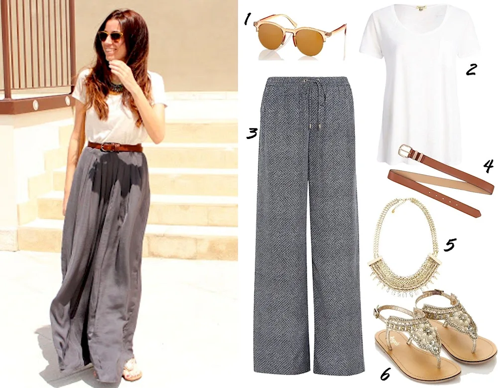 Palazzo trousers summer