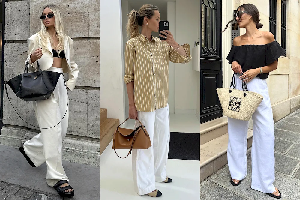 Palazzo trousers Zara