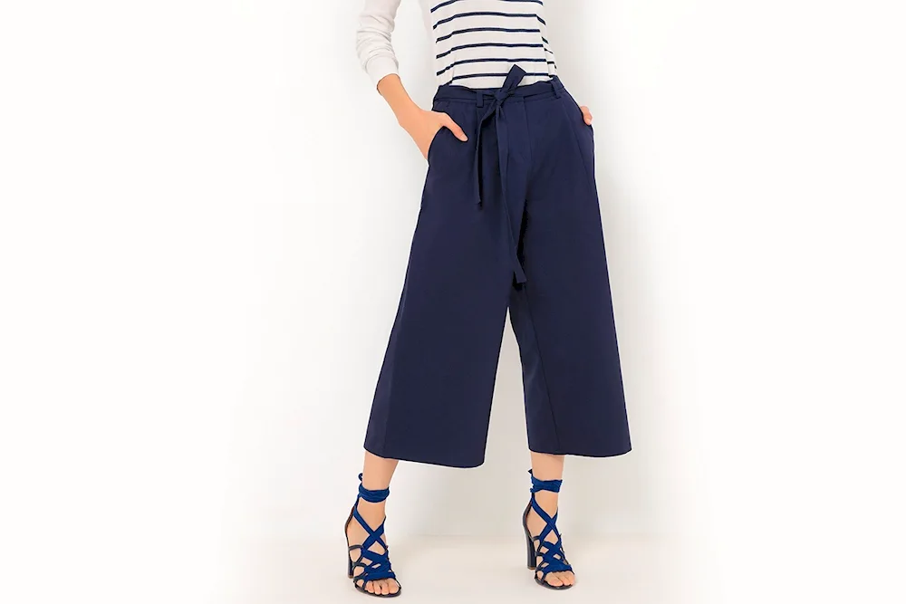 Free cut palazzo trousers for women