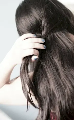 Brunette hair