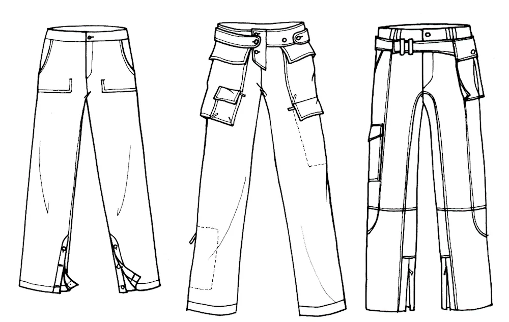 Pants sketch