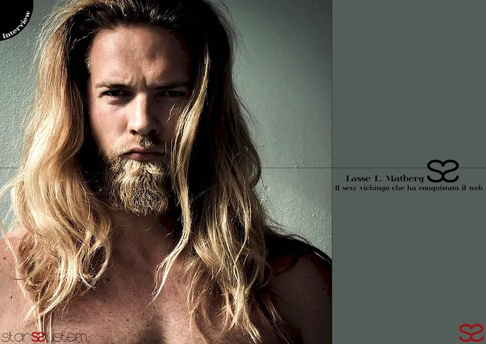 Long-haired British blonde