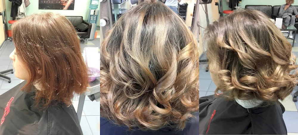 Bronding hair technique