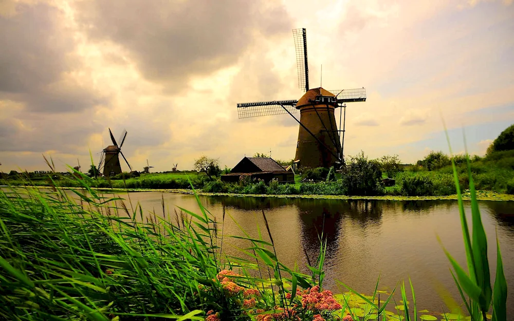 Broads England windmill