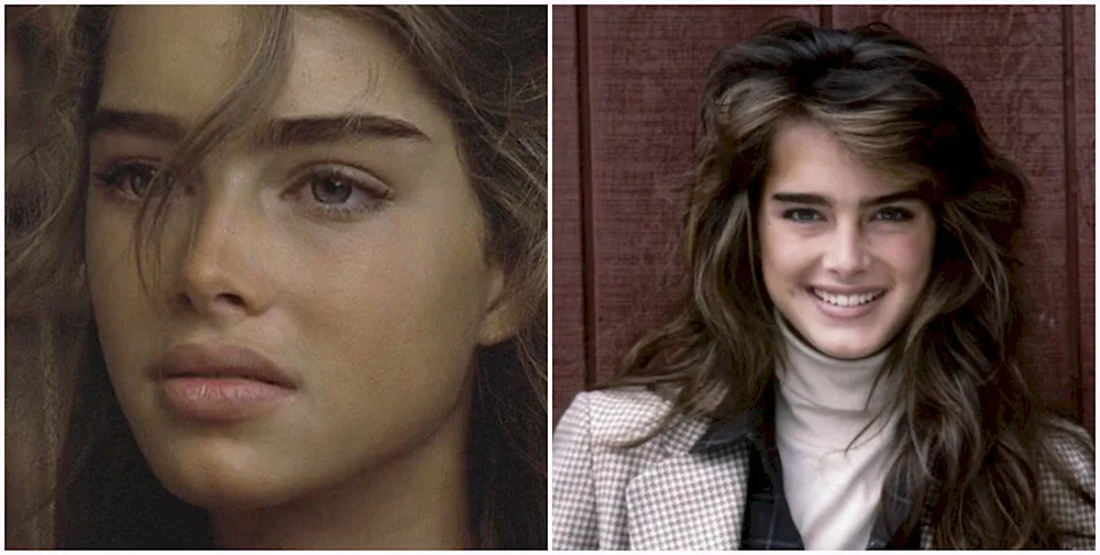 Brooke Shields as a youngster