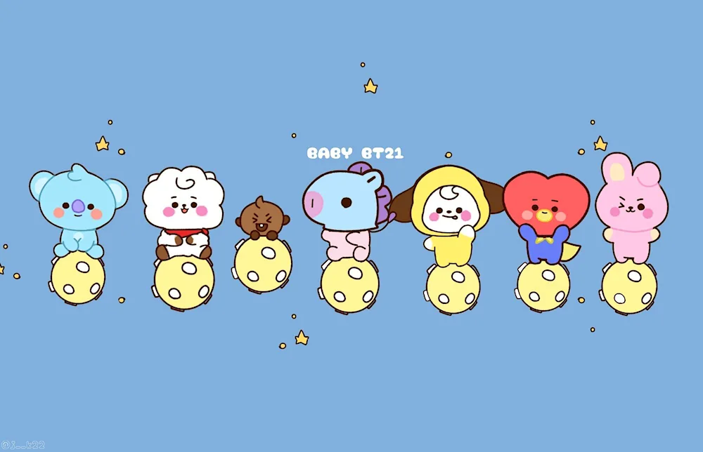 BTS characters bt21