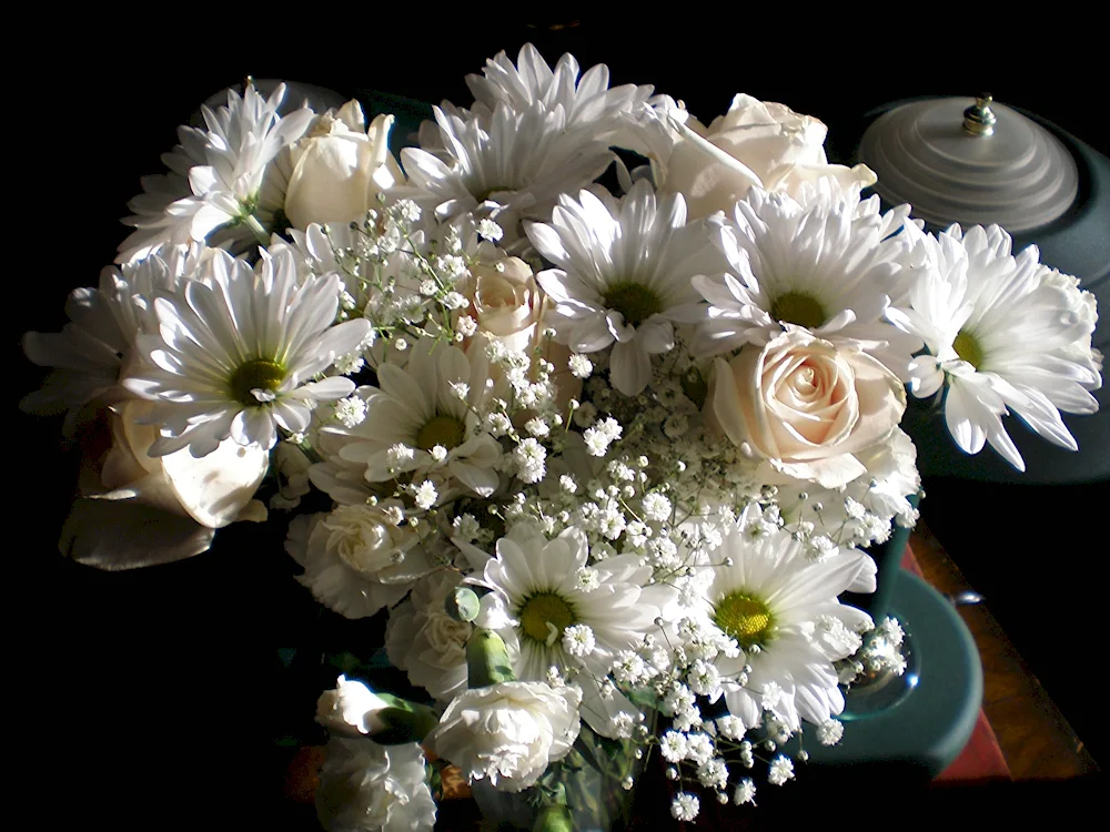 Bouquet of 25 mixed chrysanthemums