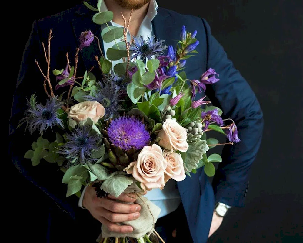 Bouquet for man