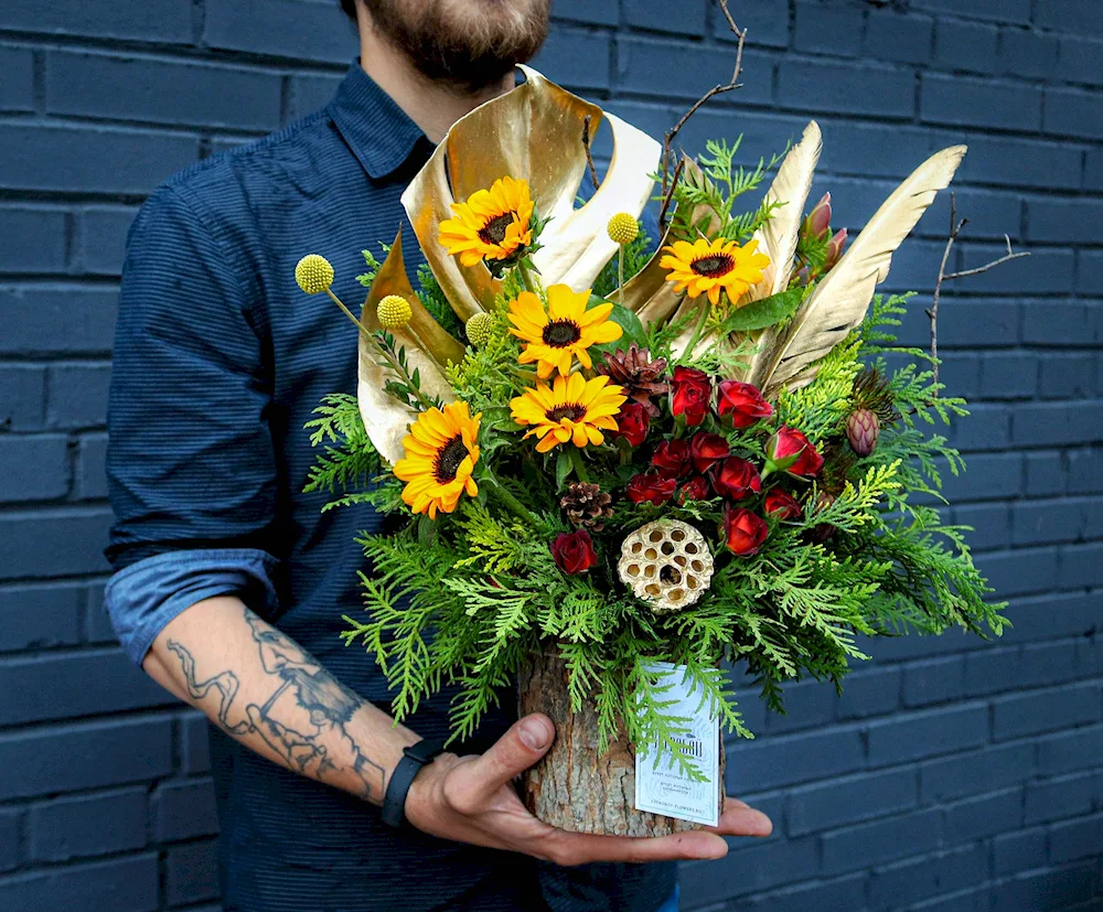 Bouquet for man