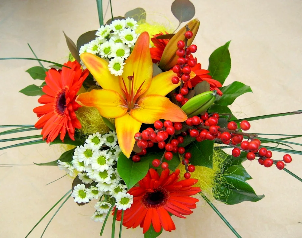 Bouquet of wildflowers