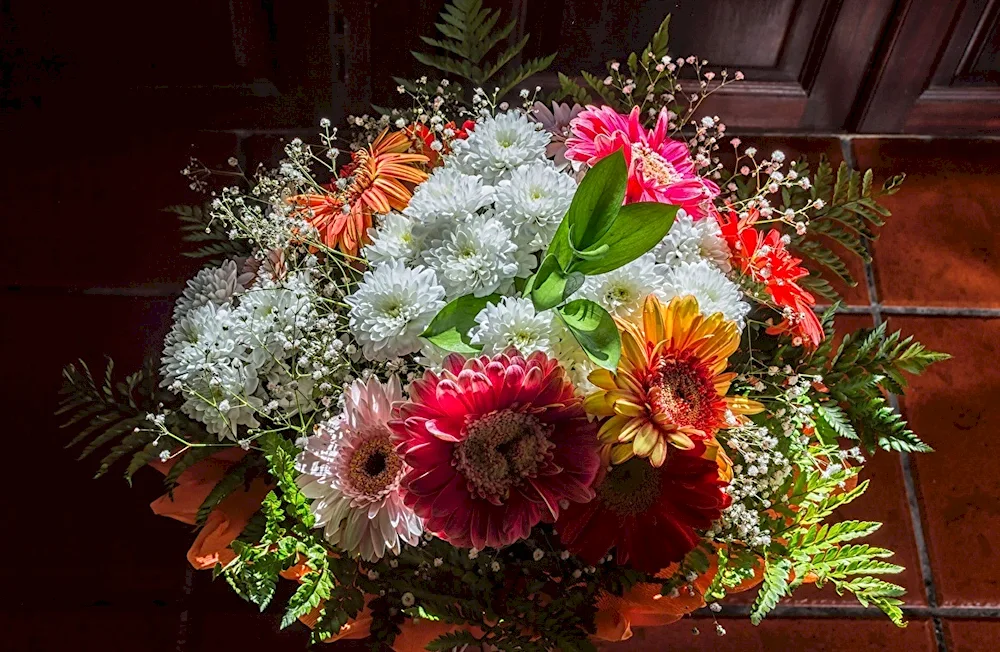 Chrysanthemum Gustav bouquet