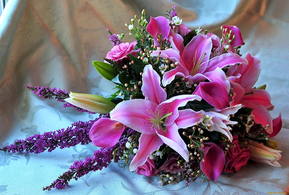 Bouquet of lilies