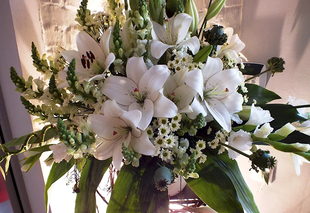 Bouquet of lilies