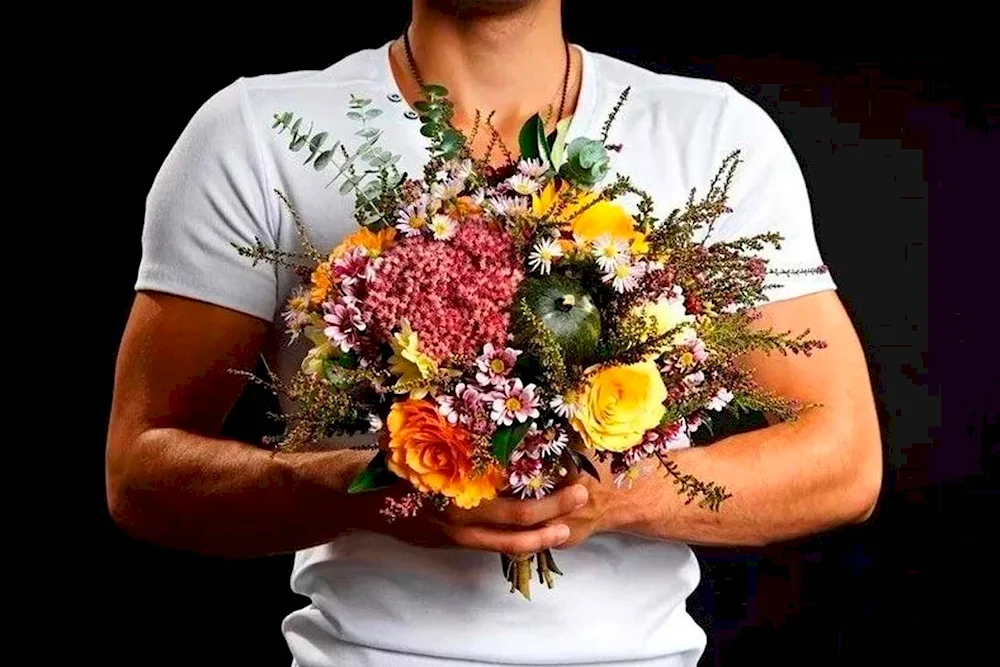 Bouquet for man