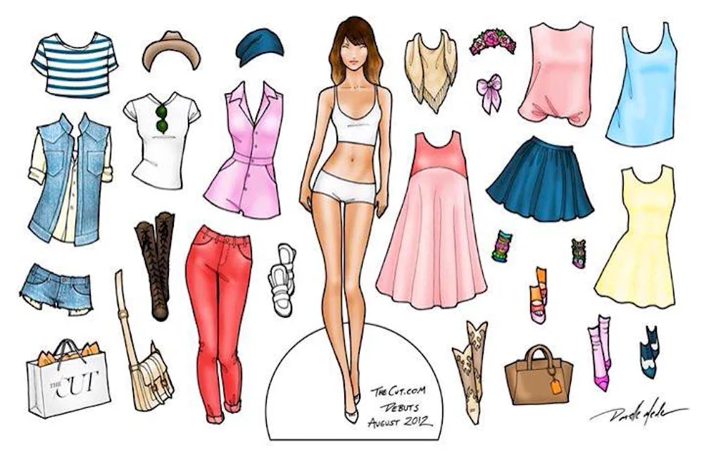 Paper dolls